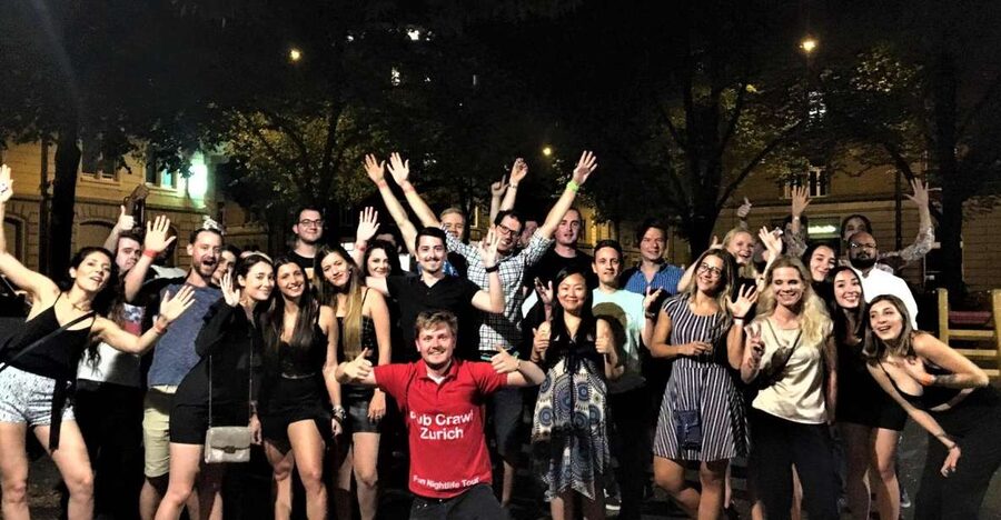 Zurich: Pub Crawl Nightlife Tour with Shots and Snacks - Stop one and stop two: why the middle of the night is where you meet people