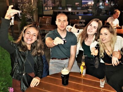 Pub Crawl Nightlife Tour with Shots and Snacks