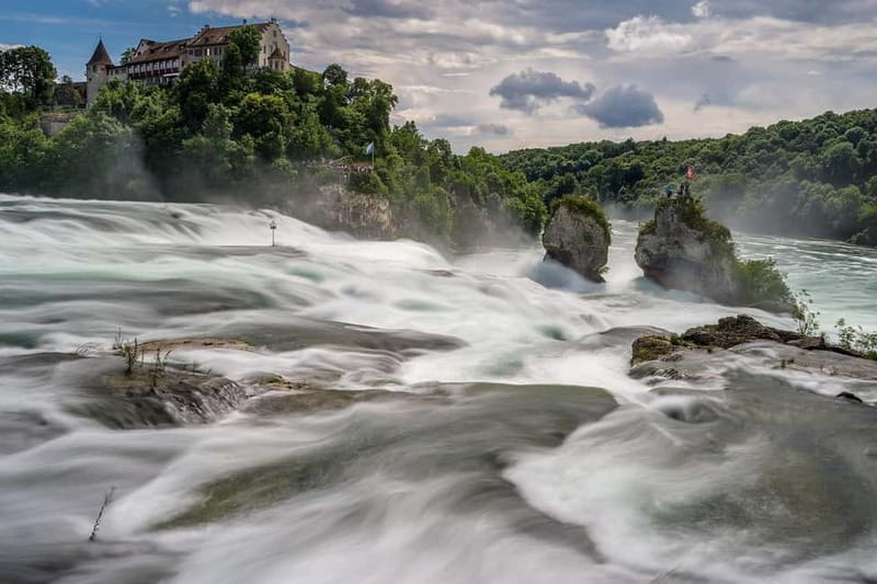 Zurich to Rhine Falls: Unforgettable Private Day Trip - Viewing Rhine Falls from observation platforms you can actually use